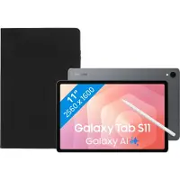 Samsung Galaxy Tab S11 11 Pouces 256 Go Wifi Gris + Book Case Noir