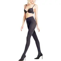 Falke Collant doux mérinos en laine mélangée