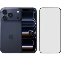 Apple iPhone 17 Pro 256 Go Bleu + BlueBuilt Protège-écran Verre