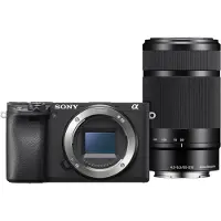 Sony Alpha A6400 + E PZ 16-50 mm II + 55-210 mm