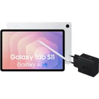 Samsung Galaxy Tab S11 11 Pouces 256 Go Wifi Argent + Pack de Charge