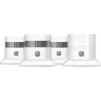 KlikAanKlikUit ZSDR-850 Détecteur de Fumée (3 ans) Lot de 3 + Détecteur de Monoxyde de Carbone