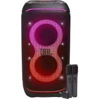 JBL Partybox Stage 320 + Set de Microphone Sans Fil