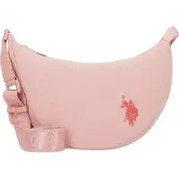 U.S. POLO ASSN. sac à épaule bandoulière sac à épaule Benton Small Hobo Bag Trascendent Pink rose