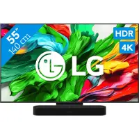 LG 55" QNED86 EVO 4K (2025) + Sonos Beam Gen2 Noir