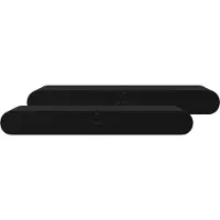Sonos Ray Lot de 2 Noir