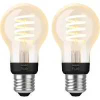 Philips Hue Ampoule à Filament White Ambiance Standard E27 Lot de 2