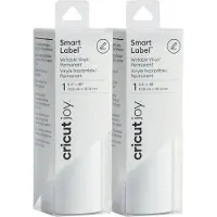 Cricut Joy Smart Étiquettes inscriptibles 14 x 122 Blanc Lot de 2