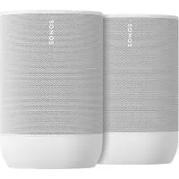 Sonos Move 2 Blanc Lot de 2