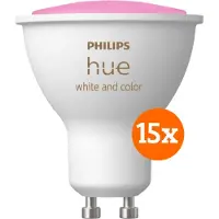Philips Hue White and Color GU10 Lot de 15