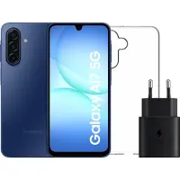 Samsung Galaxy A17 128 Go Bleu 5G + Pack d'Accessoires