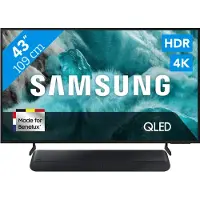 Samsung 43" QLED 4K Q7F4 (2025) + HW-S60D Noir (2024)