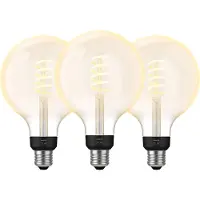 Philips Hue Filament White Ambiance Globe XL Lot de 3