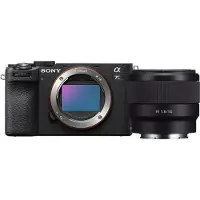 Sony A7C II Noir + FE 50 mm f/1.8