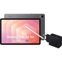 Samsung Galaxy Tab S11 11 Pouces 128 Go Wifi et 5G Gris Enterprise Edition + Pack de Charge