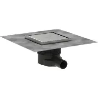 Hansgrohe RainDrain Brillance rigole de douche 15cm RSV Look