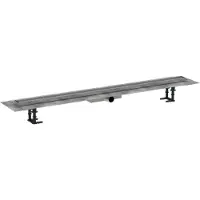 Hansgrohe RainDrain Compact rigole de douche 120cm RSV Look grille à carreler