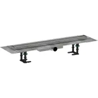 Hansgrohe RainDrain Compact rigole de douche 70cm RSV Look grille à carreler