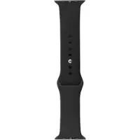 BlueBuilt Silicone Bracelet Noir pour Apple Watch 40/41/42 mm