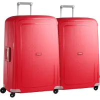 Samsonite S'Cure Valise à 4 Roulettes 81 cm Lot de 2 Crimson Red