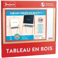 Jeujura Planche multifonctionnelle en bois 56x43 cm avec accessoires
