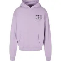 Mc Clothes Ice Cream Oversized Hoodie Violet M Homme
