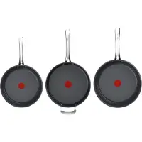 Tefal Cook Prima by Jamie Oliver Set de Poêles à Frire 24 + 28 cm + Poêle Paysanne 26 cm