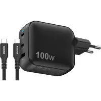 Sitecom 100 W GaN Power Delivery Chargeurl + Câble USB-C vers USB-C 2 m