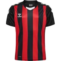 Hummel T-Shirt fonctionnel rouge carmin / noir / blanc