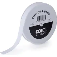 Colop e-mark ruban en coton 15 mm x 25 m