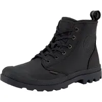 Palladium Bottines à lacets 'PAMPA' noir