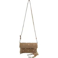 Fredsbruder Pochette 'Endless Beads' taupe