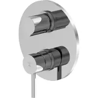 Steinberg Série 100 Mitigeur bain/douche, set de finition, encastré, rond, 1002222