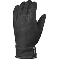 Snowlife - Gants en cuir imperméables - Spirit Leather DT Glove Black en Cuir - Taille L - Noir