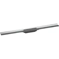 Hansgrohe RainDrain Flex kit de finition pour rigole de douche découpable 90cm chrome brillant