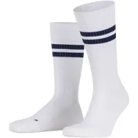 Falke Chaussettes bleu marine / blanc
