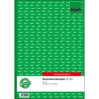 Sigel Livre de caisse Formulaire SD006 (80x)