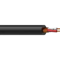 Procab MC305/1 câble audio, 2x 0,23 mm², ø 6 mm, 100 m