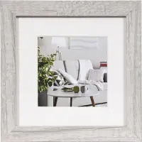 Henzo Cadre photo Moderne - 15x15cm - Blanc