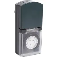 Perel MINUTERIE ANALOGIQUE POUR USAGE EXTÉRIEUR - TERRE DE PROTECTION - Per