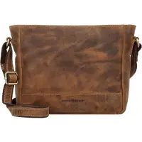 Greenburry Sac à bandoulière 'Vintage' brun foncé