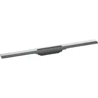 Hansgrohe RainDrain Flex kit de finition pour rigole de douche découpable 80cm chrome brillant