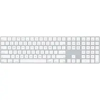 Apple Magic Keyboard avec pavé numérique - Clavier sans fil - QWERTY / UK - Blanc
