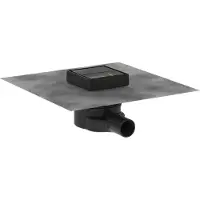 Hansgrohe RainDrain Point rigole de douche 10cm RSV Look grille à carreler