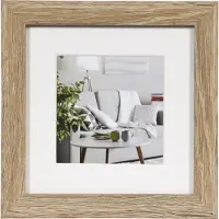 Henzo Cadre Modern - 15x15cm - Brun clair