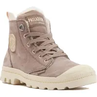 Palladium Bottines à lacets 'Pampa' noisette