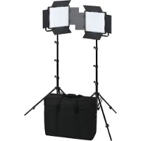 Nanlite Projecteur Led Professionnel Kit 600 Csa 36w 2 Unités