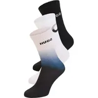 HUGO Rib Rising 10276024 Crew Socks 3 Pairs Multicolore EU 39-42 Homme