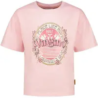 Vingino T-Shirt 'Henrieka' or / rosé / noir / blanc