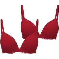 JOOP! Soutien-gorge 'Beautiful' rouge